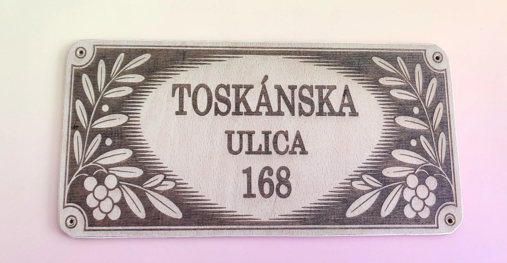Tabuľa ulica