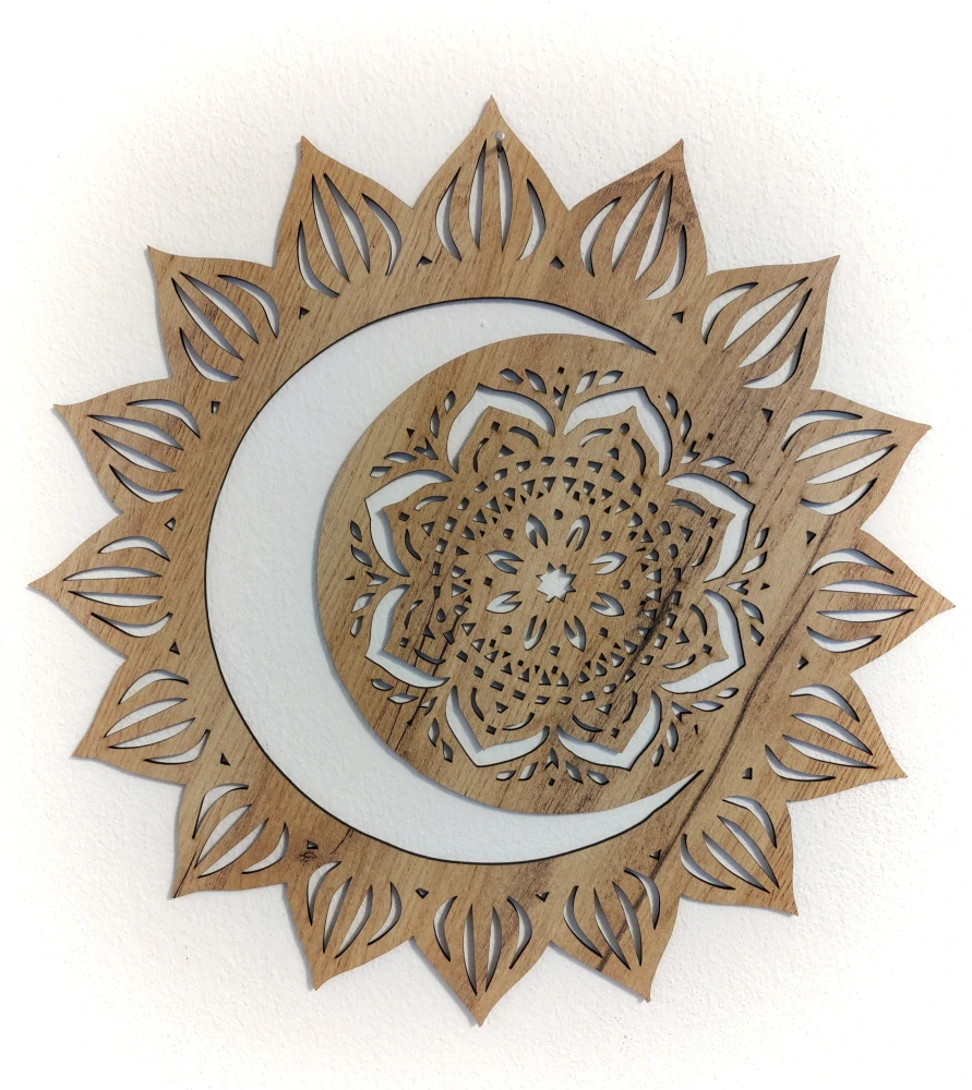 Mandala - Slnko a mesiac