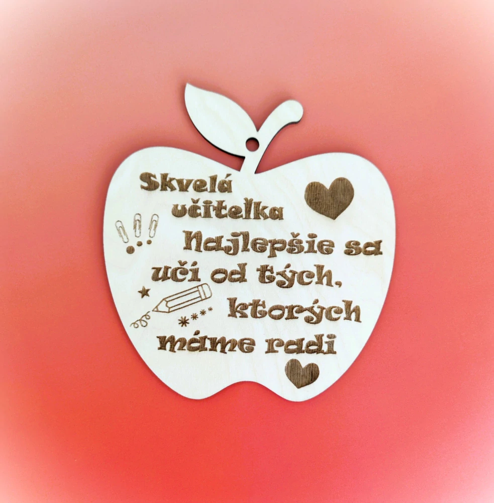 Jablko pre učiteľku