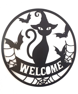 Halloween - Čierna mačka